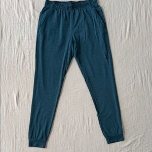 Nike Yoga Dri-FIT Joggers Teal Green Mens Small Athletic Pants